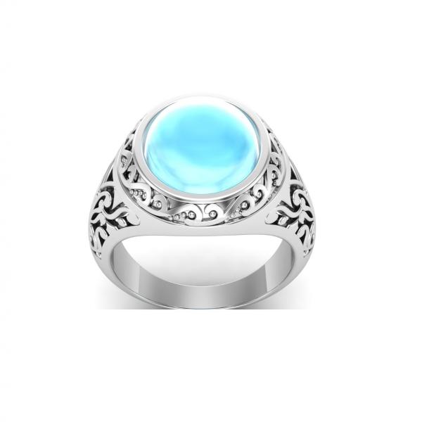 Bague topaze argent Alba